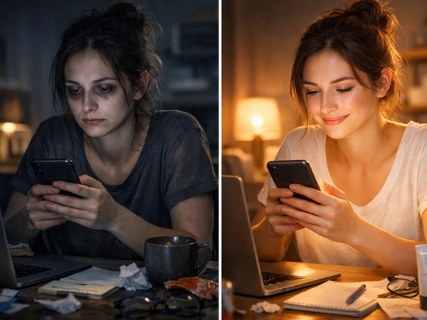 dull skin vs glowing skin causes tired face health reasons