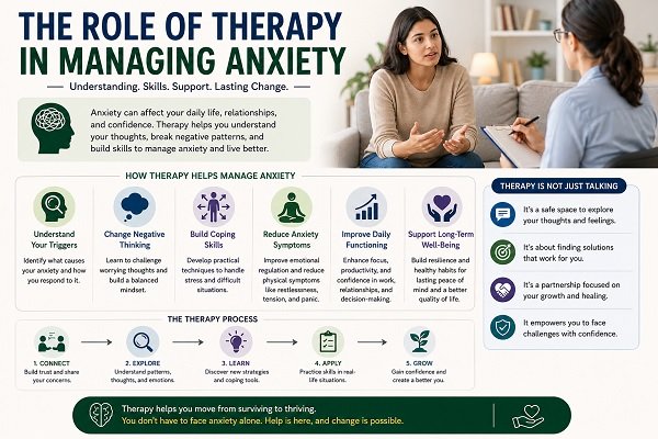 The role of therapy in managing anxiety