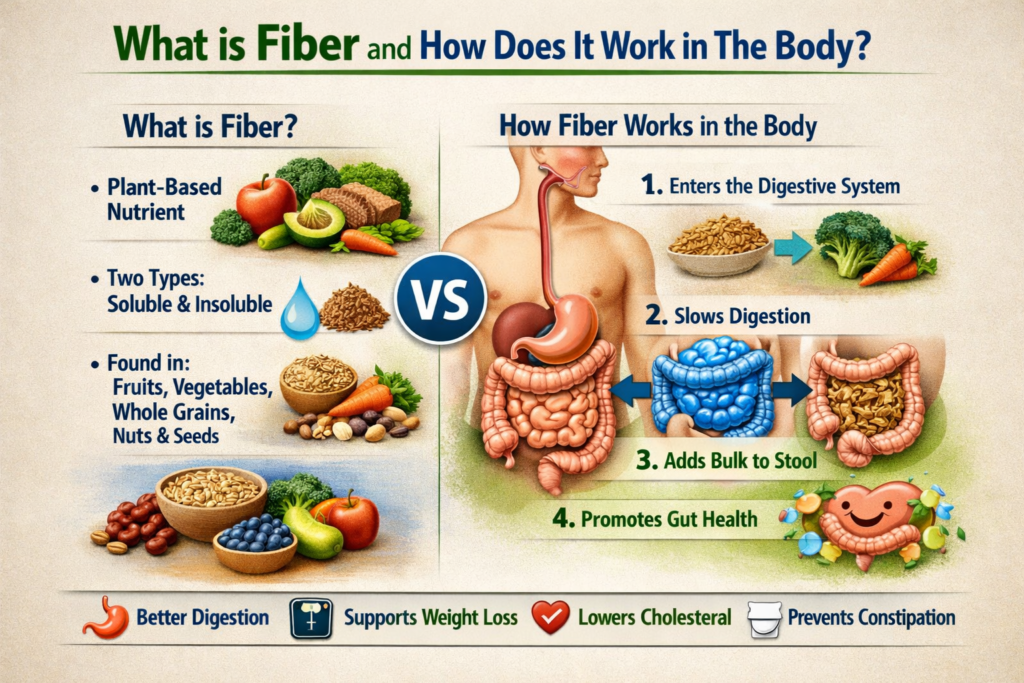 What is Fiber and How Does It Works in The Body