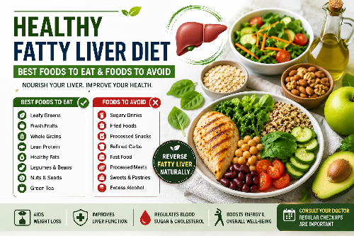 Diet for Healthy Fatty Liver