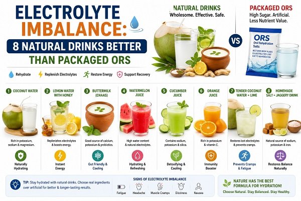 Natural Electrolyte Drinks Guide