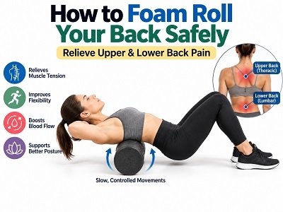 How to Foam Roll Your Back Safely