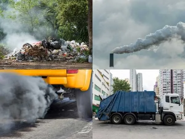 Causes of air pollution