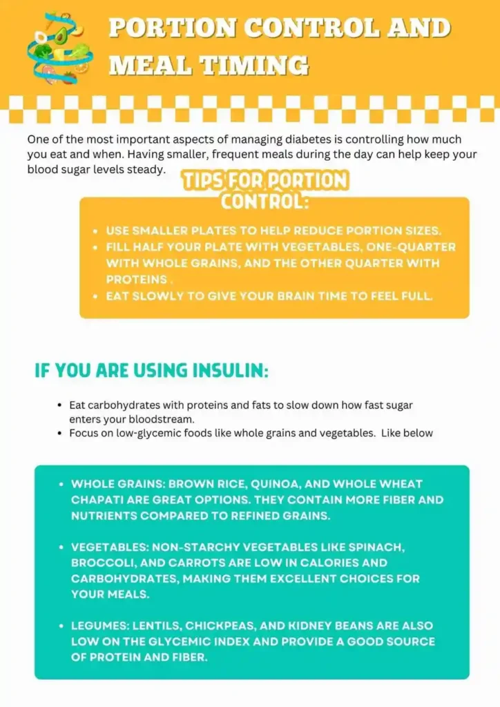 Portion Control and Meal Timing