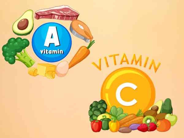 Vitamin A and C promote hair growth