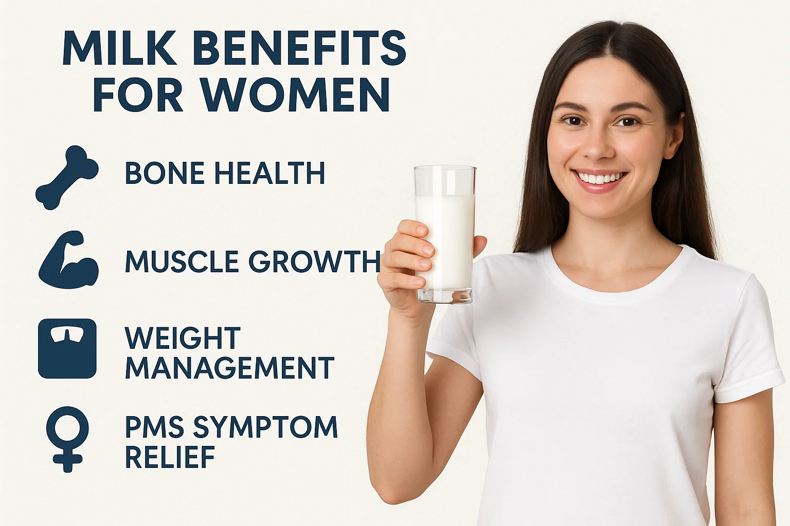 Milk Benefits for women