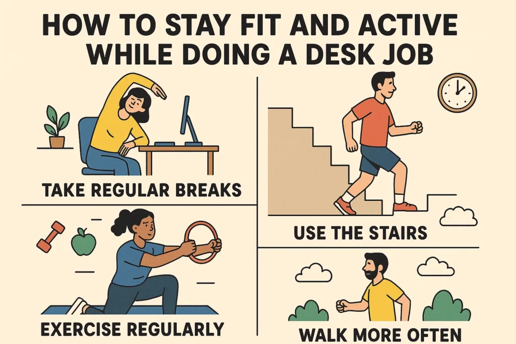 Desk job fitness