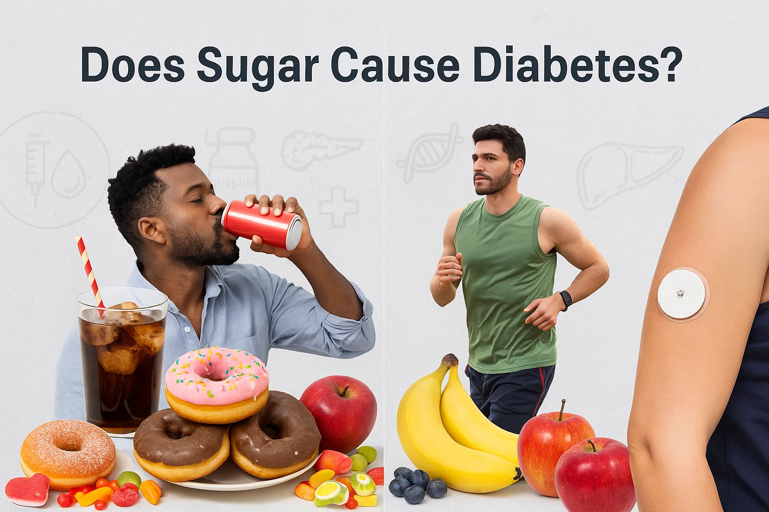 sugar cause diabetes