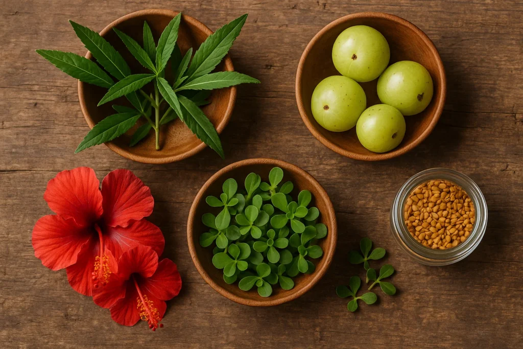 Powerful Ayurvedic Herbs for Hair Growth