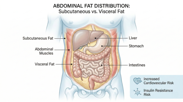Visceral vs Subcutaneous Fat: The Hidden Belly Fat Risk
