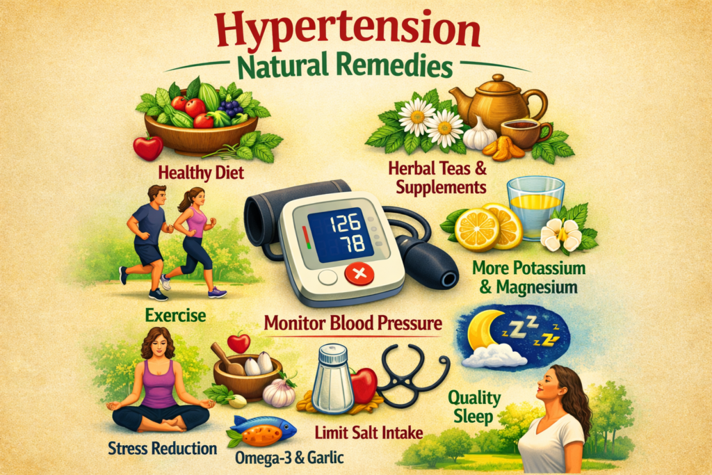 Natural Ways to Lower High Blood Pressure
