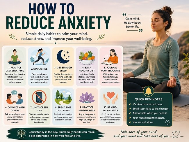 How to reduce anxiety with habits