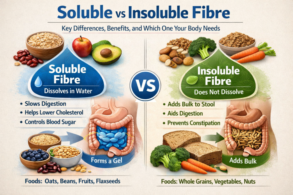 Soluble vs Insoluble Fibre