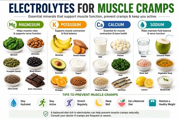 Electrolytes for Muscle Cramps Guide