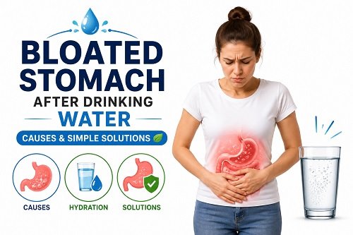 Bloated Stomach After Drinking Water