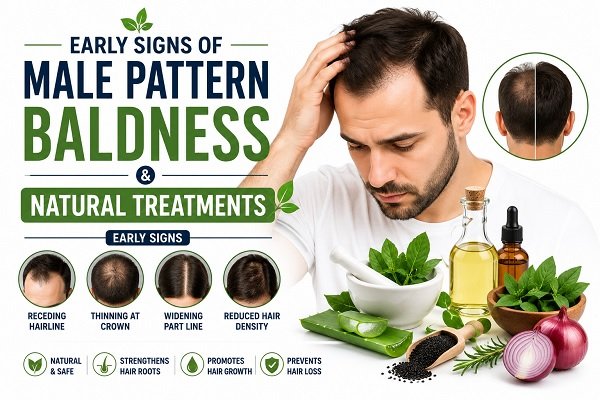 Early Signs of Male Pattern Baldness