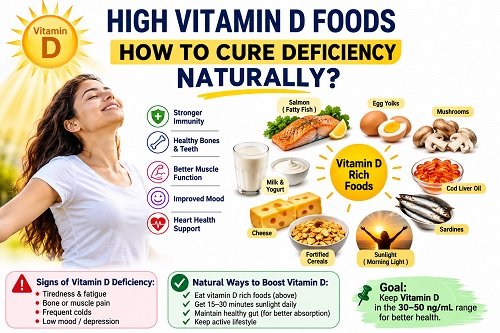 High Vitamin D Foods